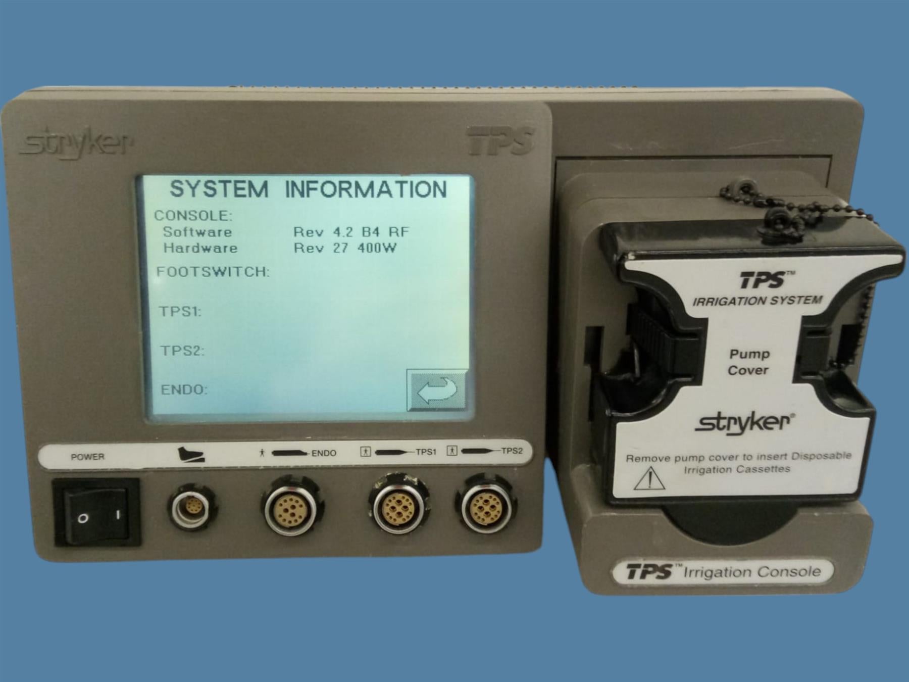 Stryker 5100-50 TPS v4.2 w/ Irrigation Console