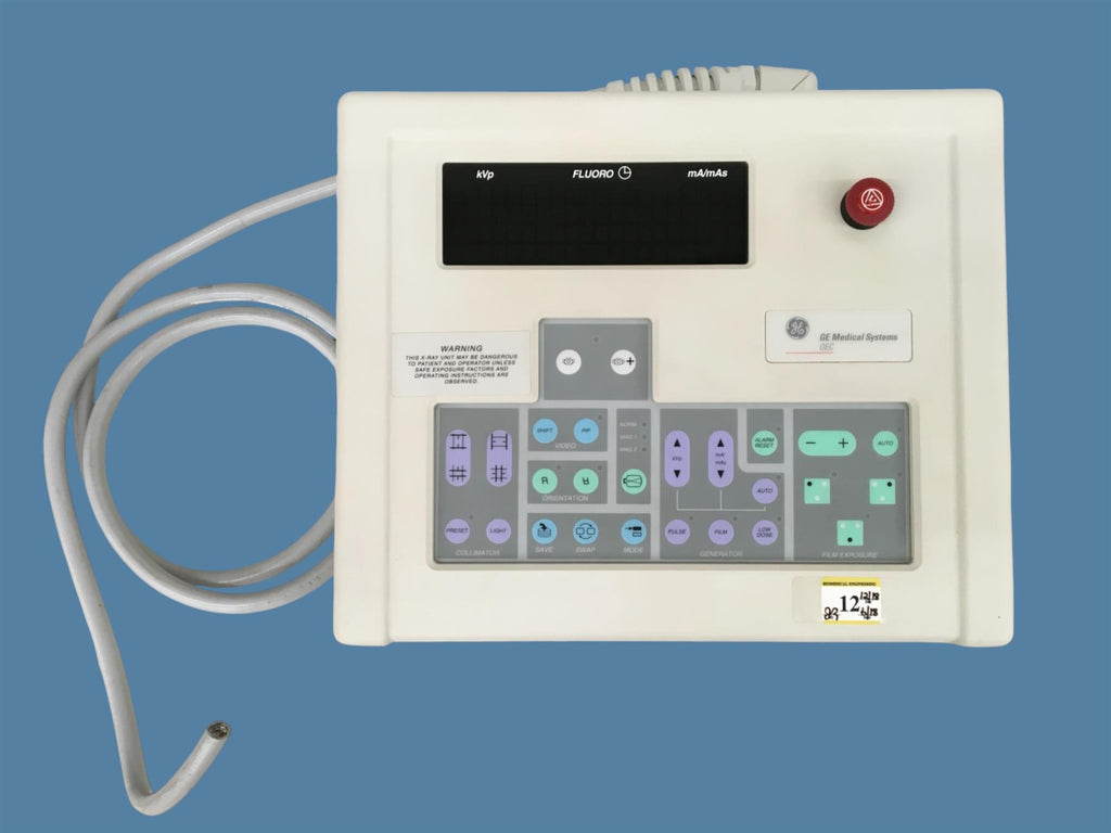 GE Medical Systems OEC Fluoro X-Ray Control System, P/N 00-884198-01