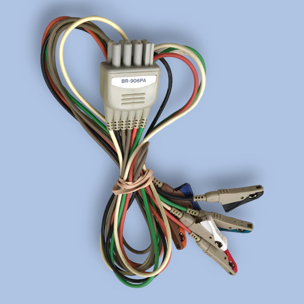 Nihon Kohden BR-906PA Electrode Lead (6) Cable