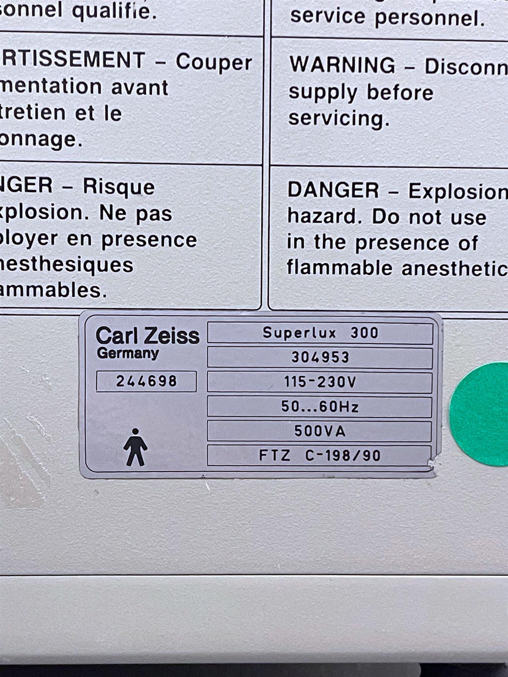 Carl Zeiss OPMI CS-NC NC-1 Neurosurgical & Spine Microscope