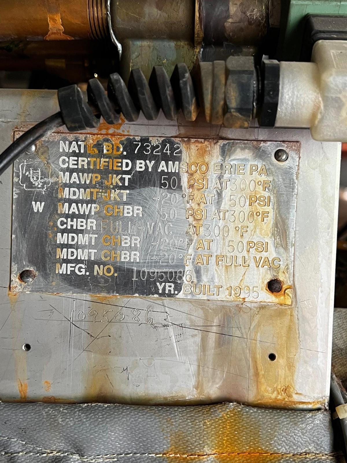 Steris / AMSCO V116 V-116 Steam Sterilizer For Parts