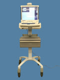 Mortara ELI 350 Electrocardiograph w/ Cart & WAM Module/Leads