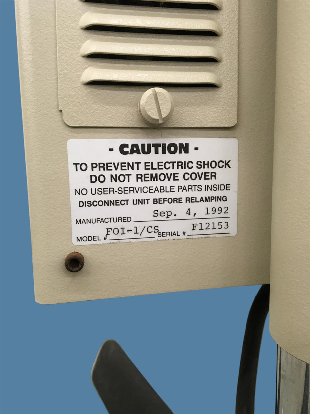 Cooper Surgical ZM-310 Colposcope w/ FOI-1/CS Light Source [1992]