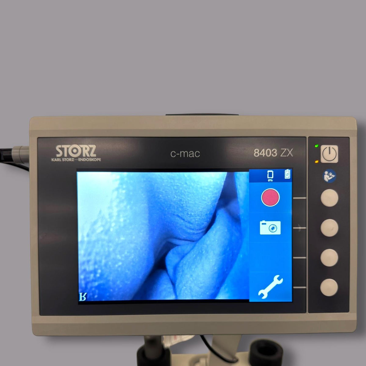 Karl Storz C-MAC 8403 ZX Endoscope Monitor w/ Storz 11303 BNX Videoendoscope