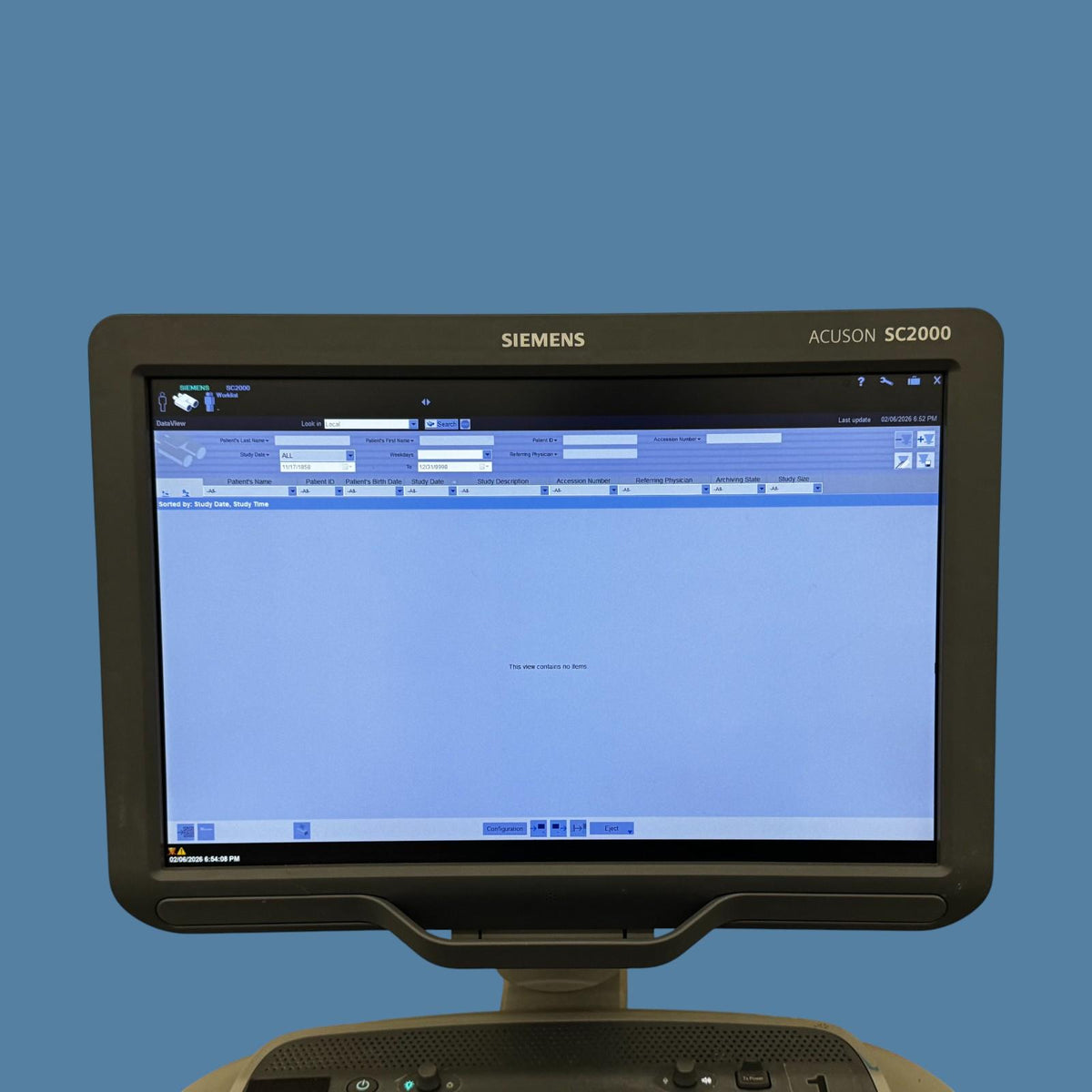 2012 Siemens Acuson SC2000 Diagnostic Ultrasound System 10433816