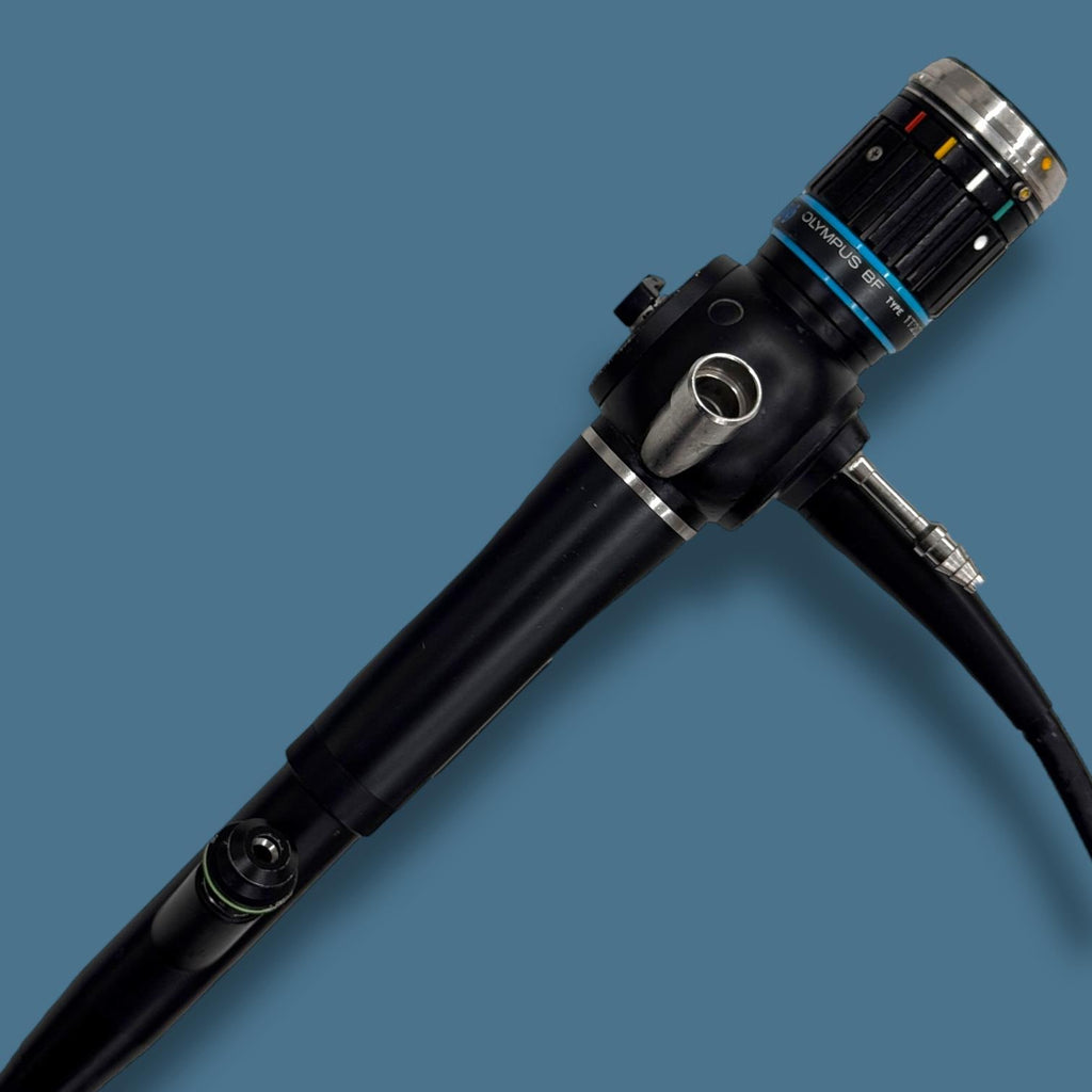 Olympus BF Type 1T20D Flexible Endoscope Damaged Probe and Scratched Lens
