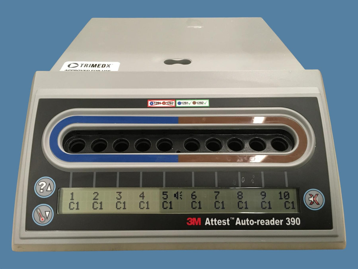 3M Attest Auto-Reader 390 Sterilization Incubator v3.1.3 w/ Power Supply (2020)