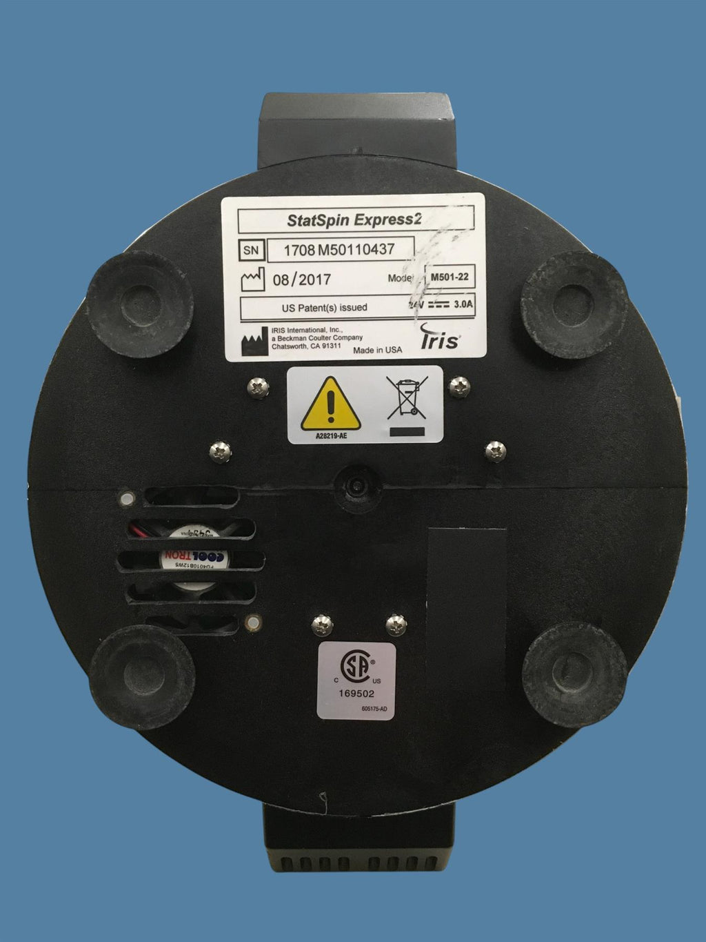 IRIS StatSpin Express 2 Primary Tube Centrifuge M501-22 w/ Power Supply (2017)