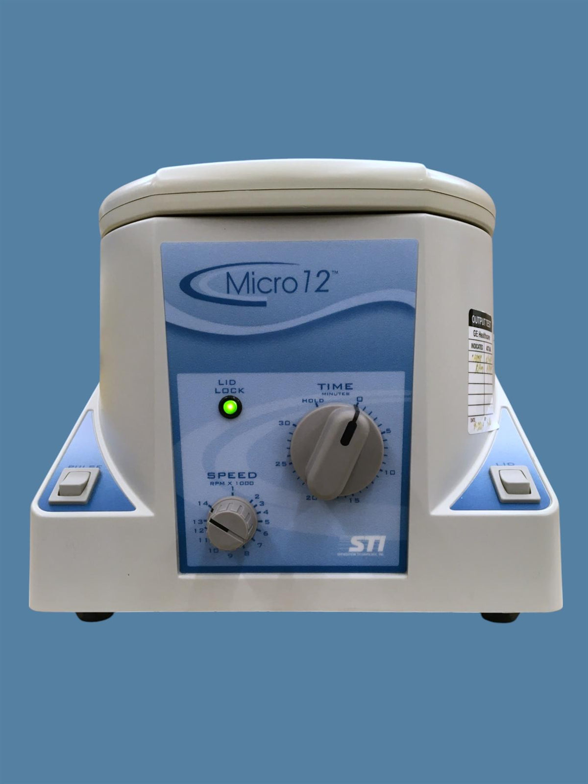 STI Inc. Micro 12 High Performance Separation Microcentrifuge