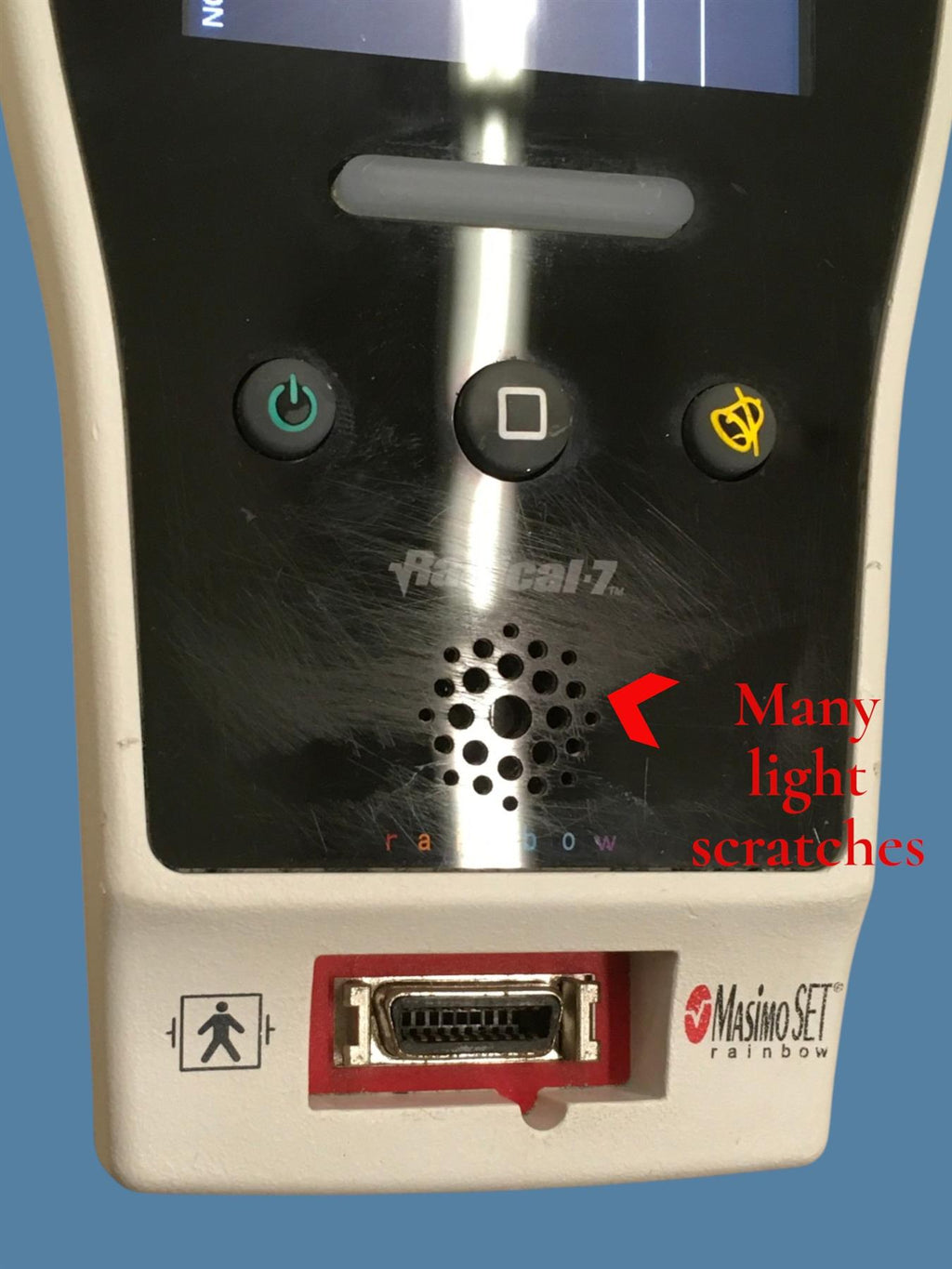 Masimo RDS7A Root Patient Monitor w/ Radical-7 Handheld Pulse Oximeter