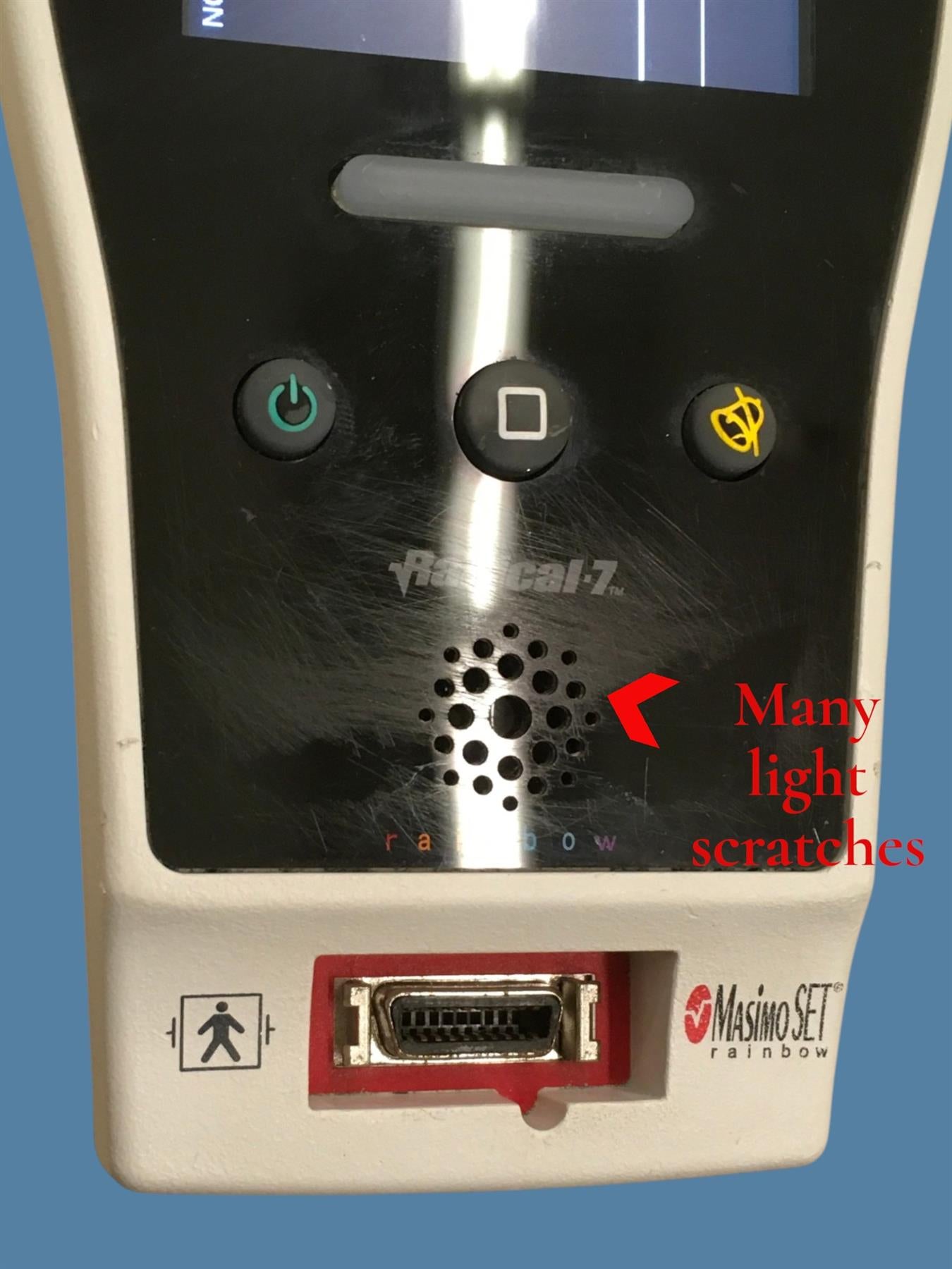 Masimo RDS7A Root Patient Monitor w/ Radical-7 Handheld Pulse Oximeter