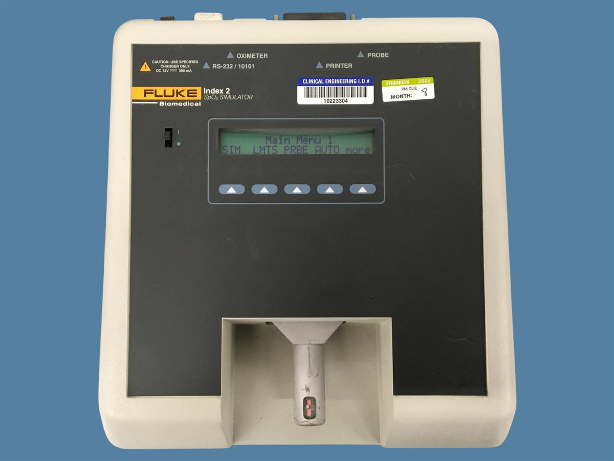 Fluke Biomedical Index 2 SpO2 Simulator INDEX-2LF [No Adapter]