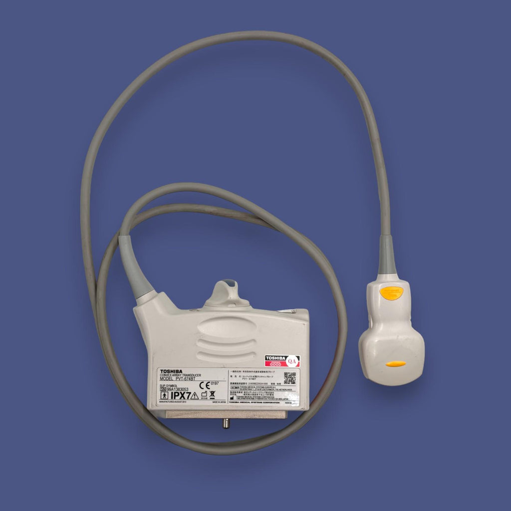 Toshiba PVT-674BT 6MHz 10C3 Convex Array Ultrasound Transducer