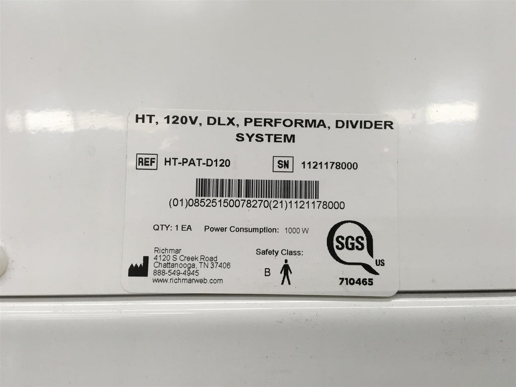 Richmar HydraTherm Performa Hydrocollator/Heat Therapy System | HT-PAT-D120