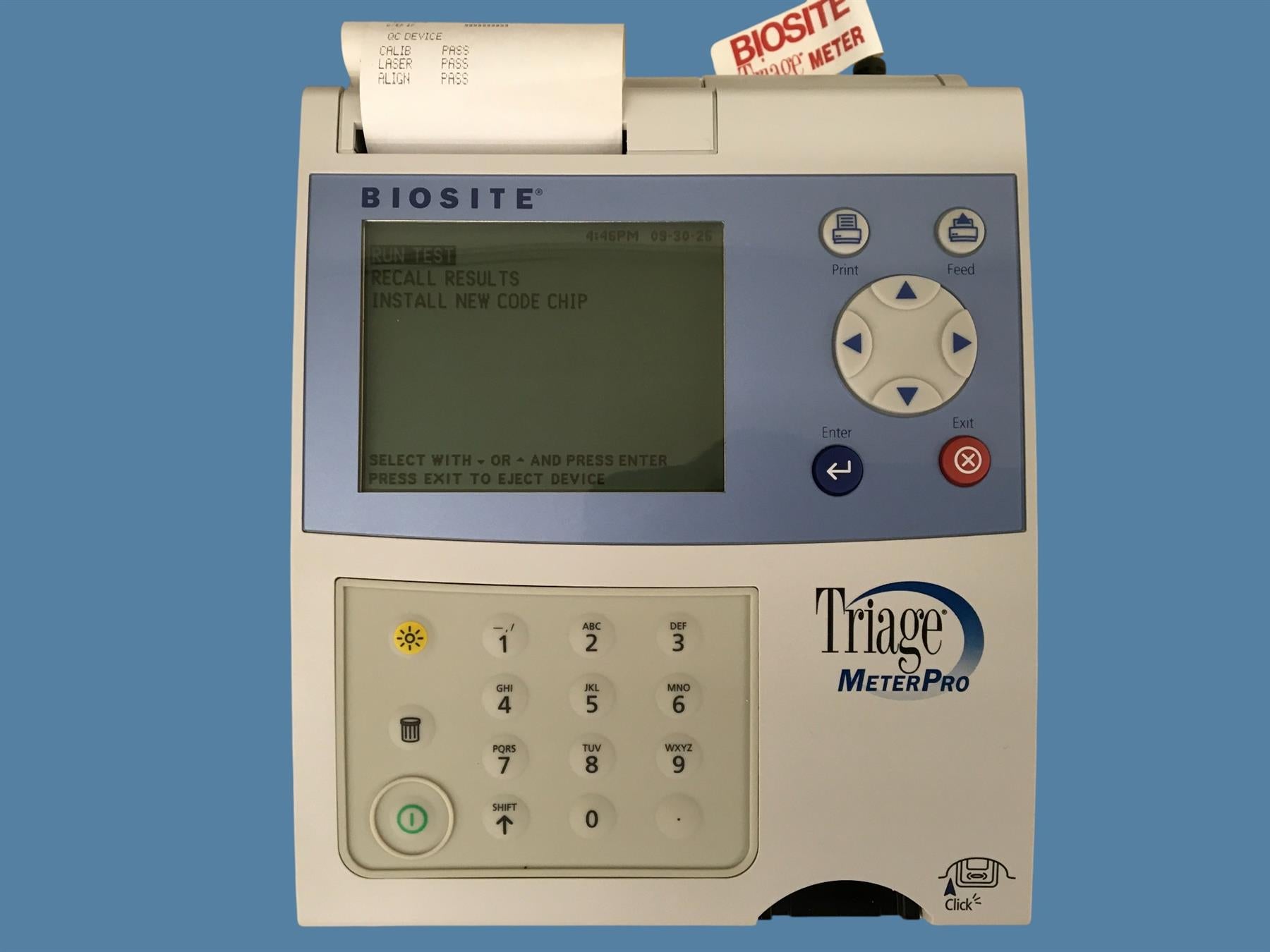 BioSite Alere Triage MeterPro Immunoassay Analyzer 55070