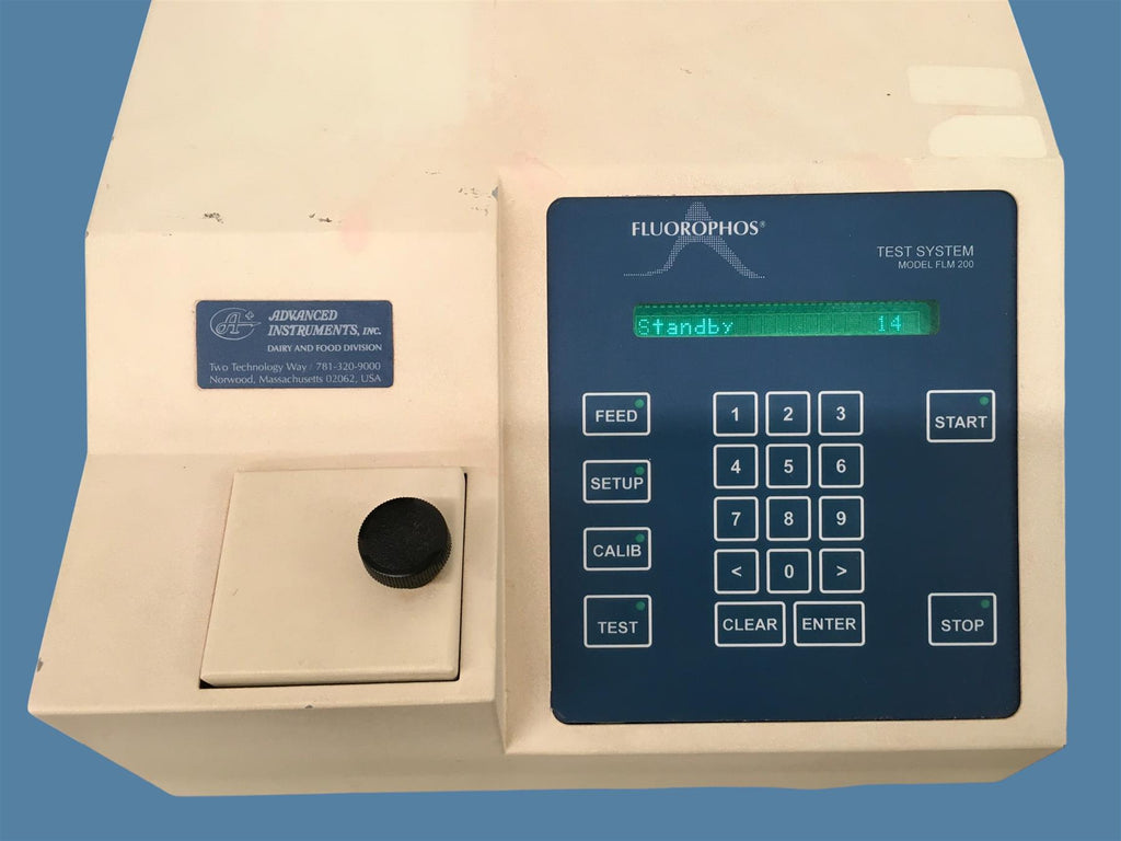 Advanced Instruments FLM-200 Fluorophos Test System v2.2