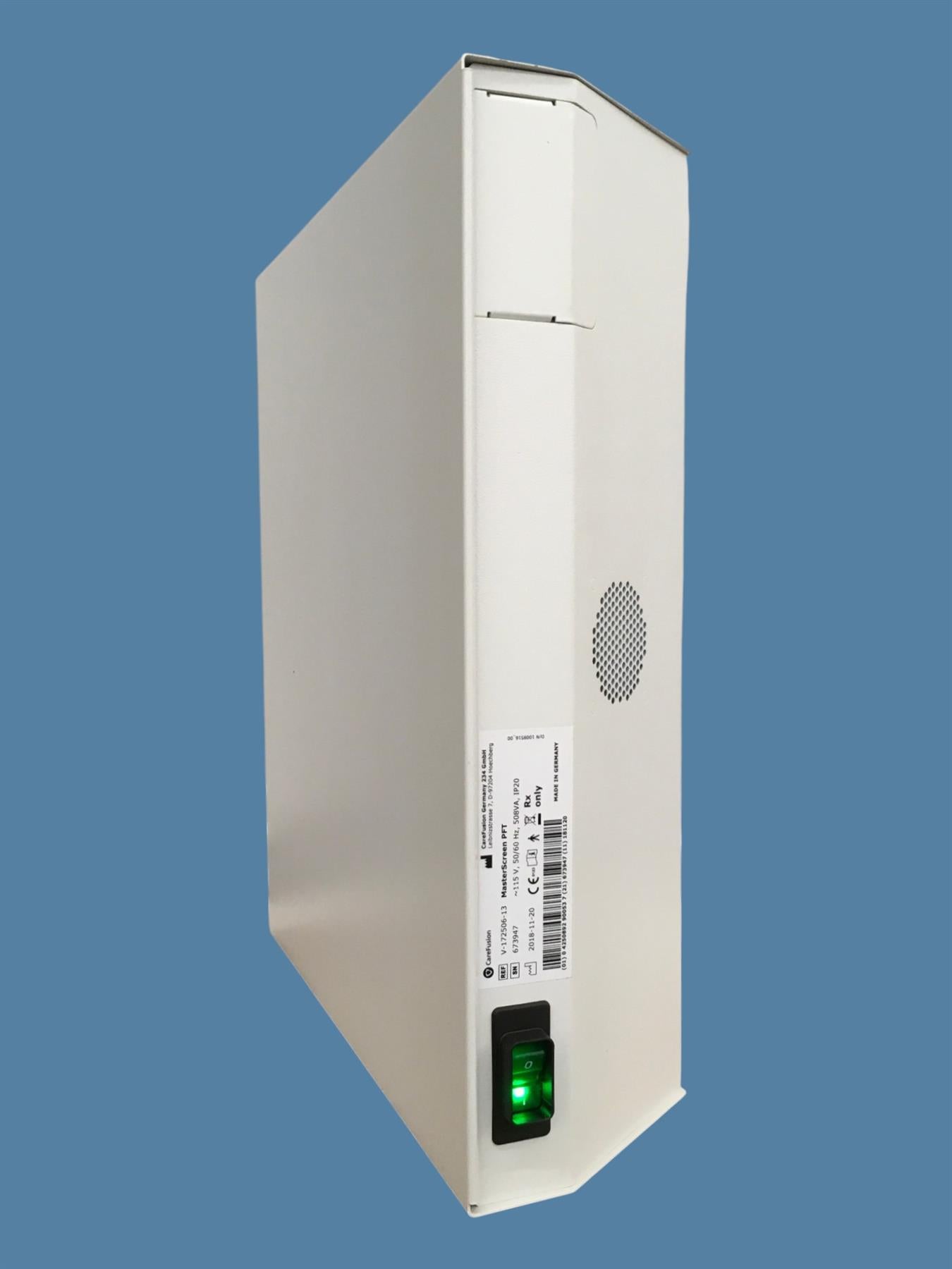 CareFusion Jaeger MasterScreen PFT Base Unit V-172506-13 (2018)