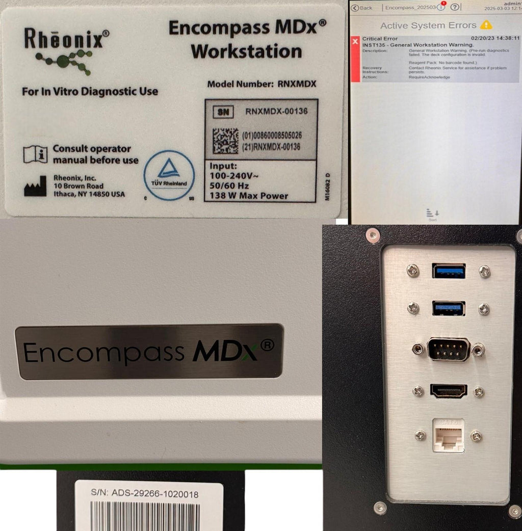 Rheonix Encompass MDx Workstation RNXMDX