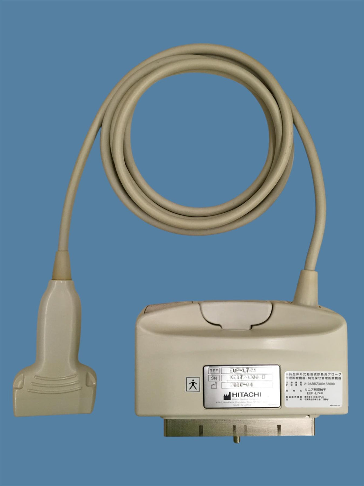 Hitachi EUP-L74M Linear Array Ultrasound Transducer Probe (2010)