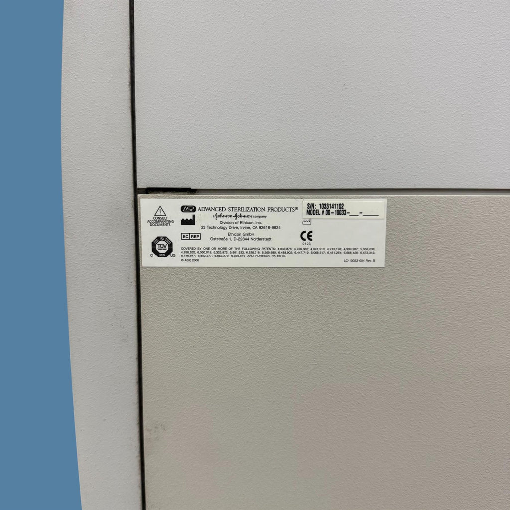 ASP Sterrad 100 NX Vaporized Hydrogen Peroxide Gas Plasma Sterilizer - For Parts