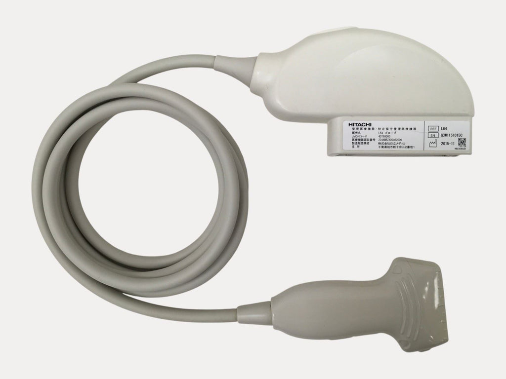 Hitachi L64 18-5 Linear Array 5.0 - 18.0MHz Ultrasound Transducer Probe