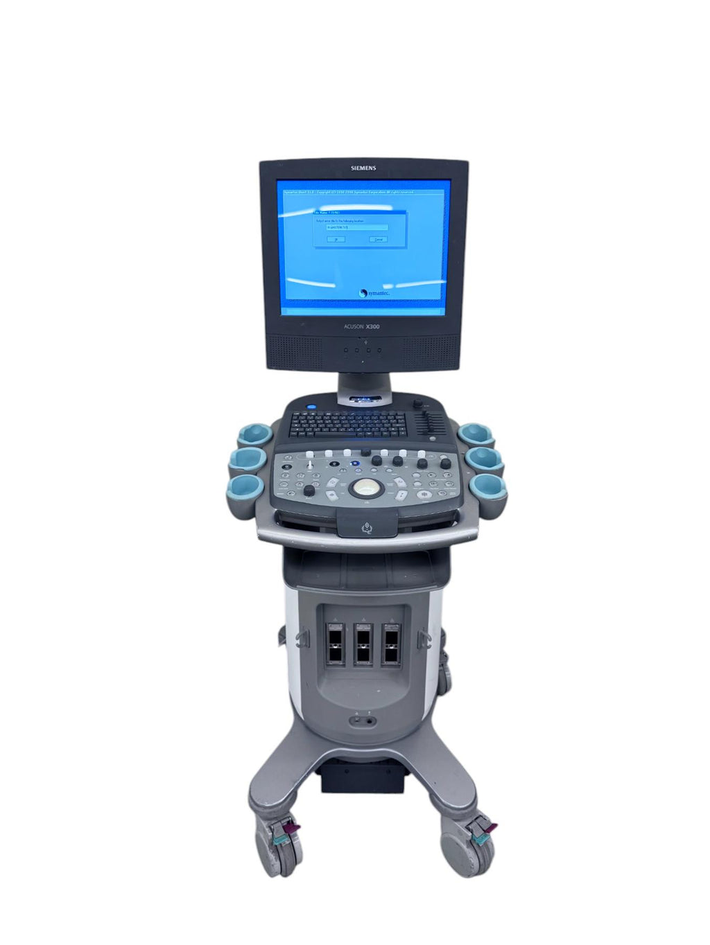 Siemens Acuson X300 Ultrasound Machine For Parts Machine