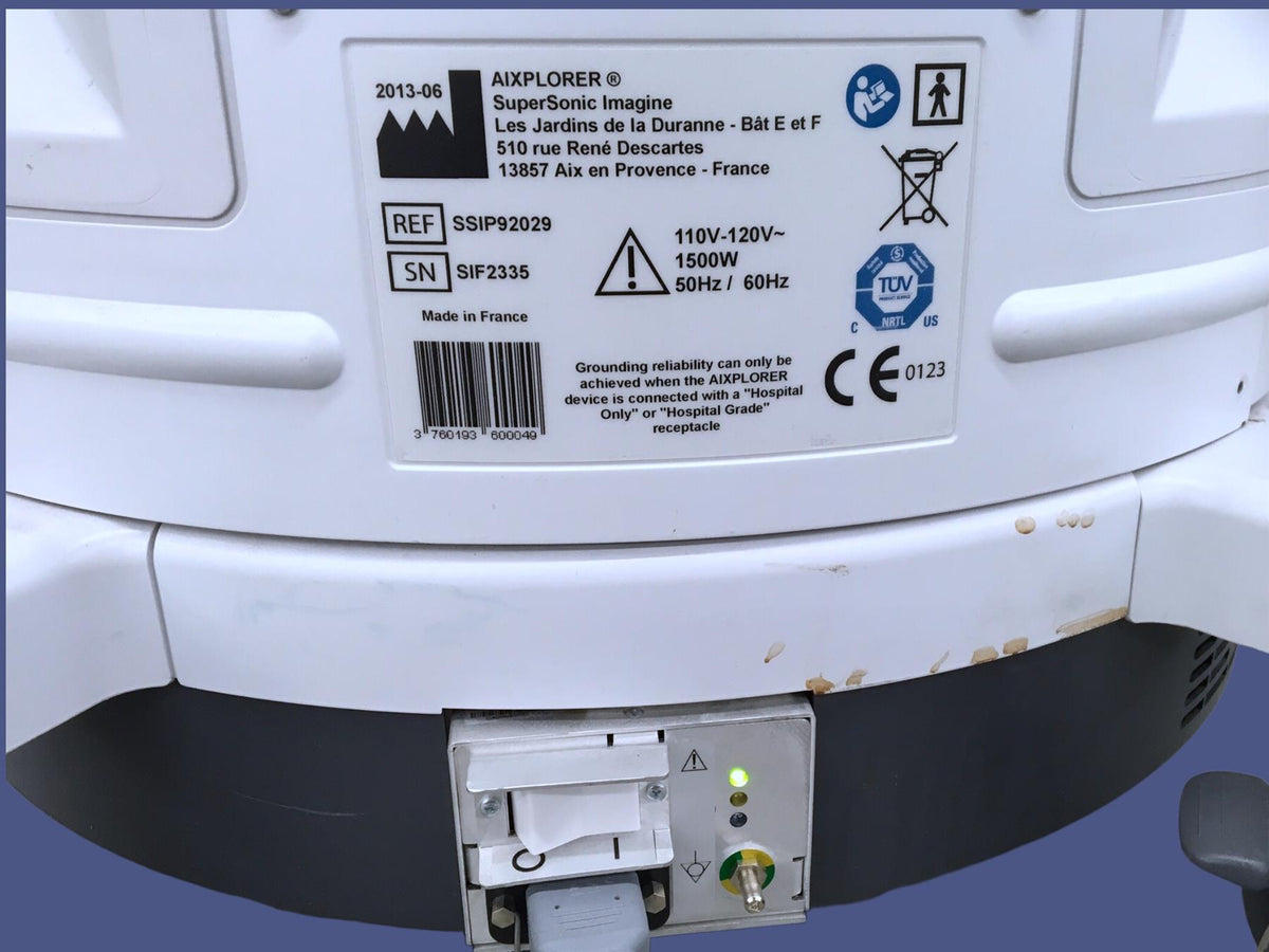 SuperSonic Imagine Ultrasound AIXPLORER SSIP92029