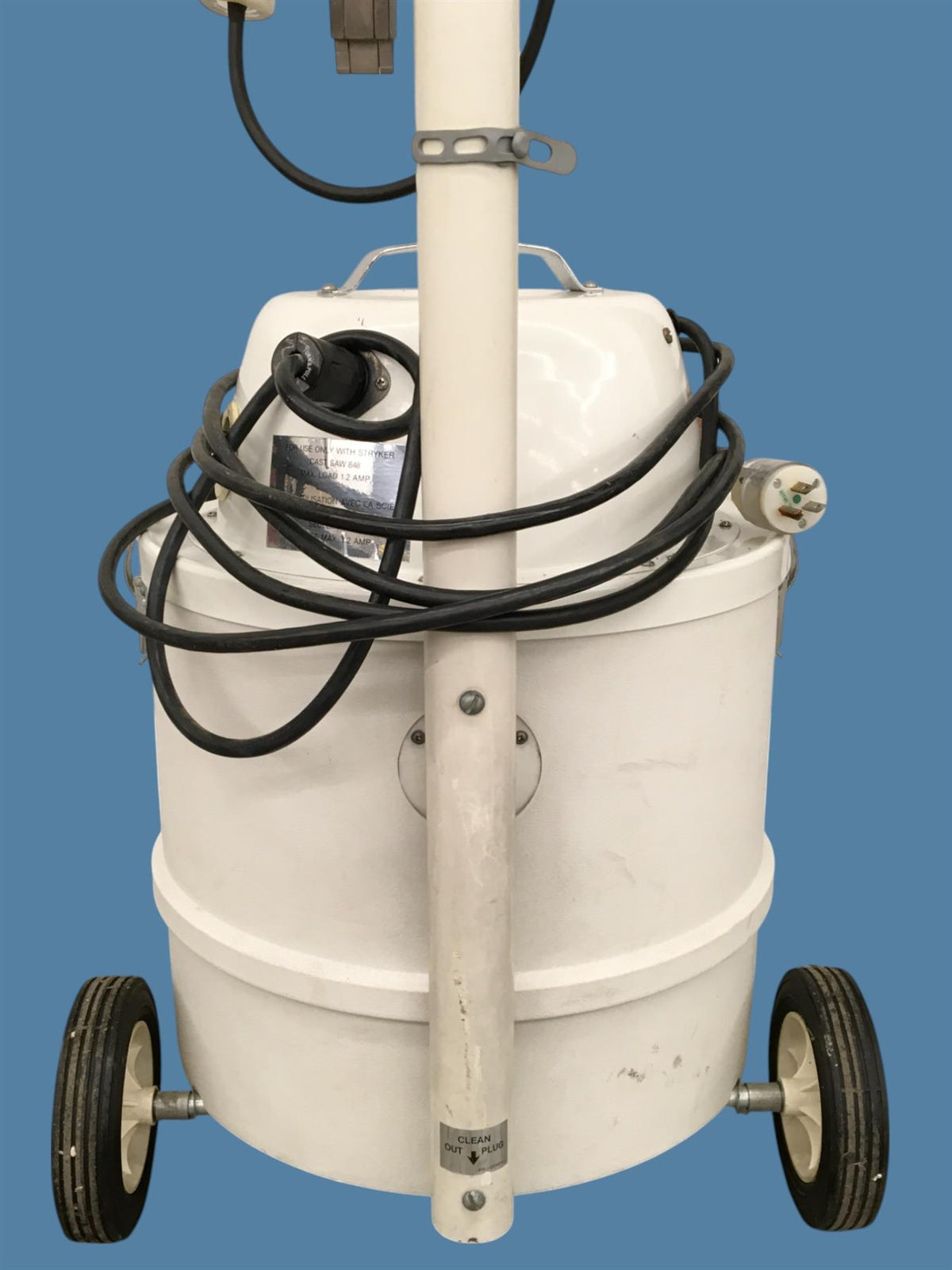 Stryker 886 Plaster Vacuum w/ Stryker 840 Cast Cutter & #83 Cast Spreader