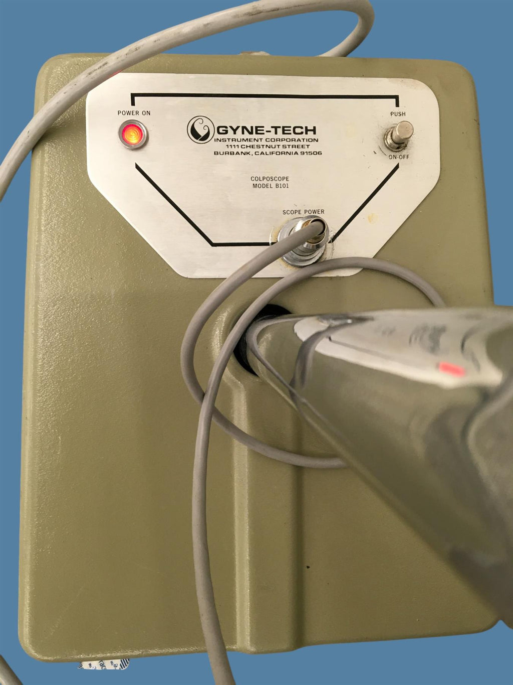 Gyne-Tech Model B101 Colposcope w/ Adjustable Weighted Stand