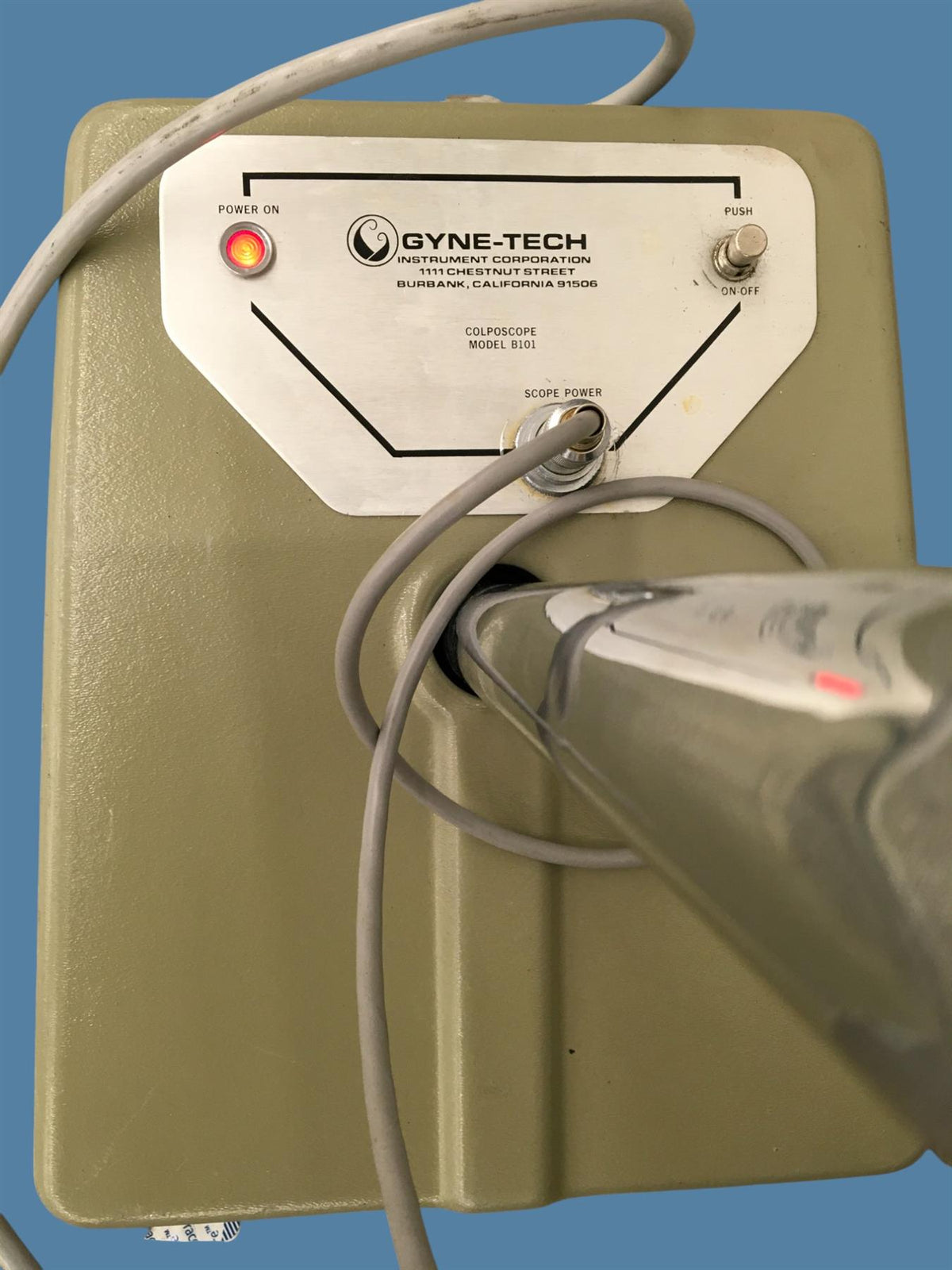 Gyne-Tech Model B101 Colposcope w/ Adjustable Weighted Stand