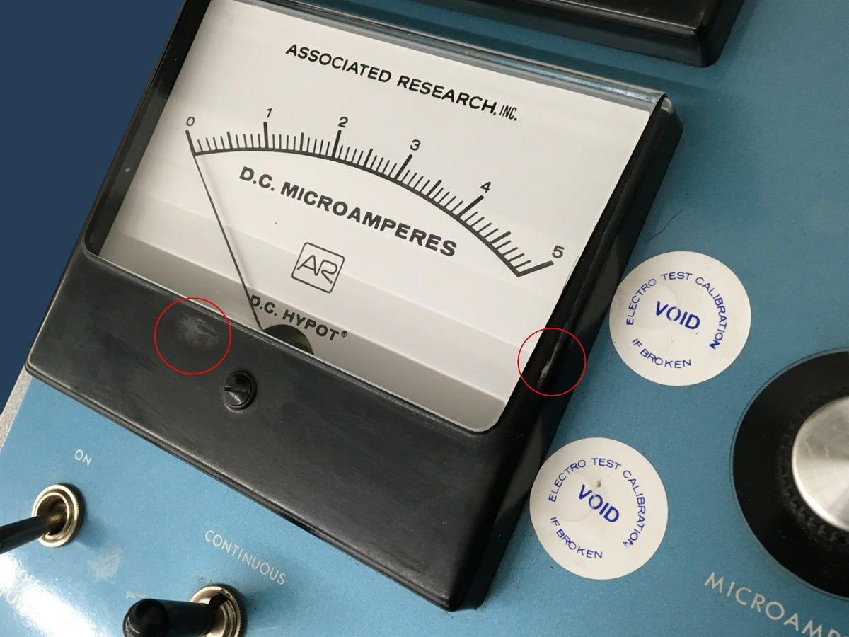 Associated Research DC Hypot Model 5550