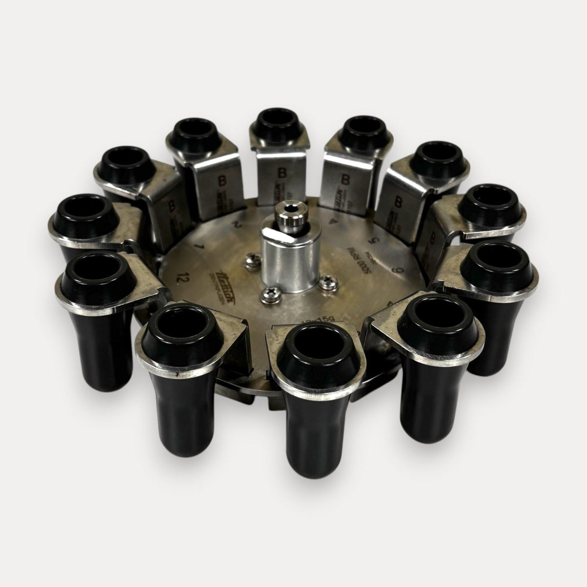 Hettich 1126 Centrifuge Rotor with 12x 1127 "B" Buckets