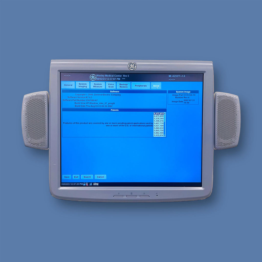 General Electric GE Ultrasound Logiq 9 w/ License 5177000
