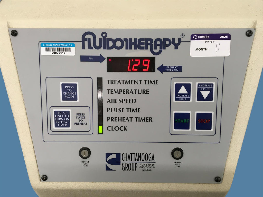 Henley Chattanooga Model 115 Double Extremity Fluidotherapy System