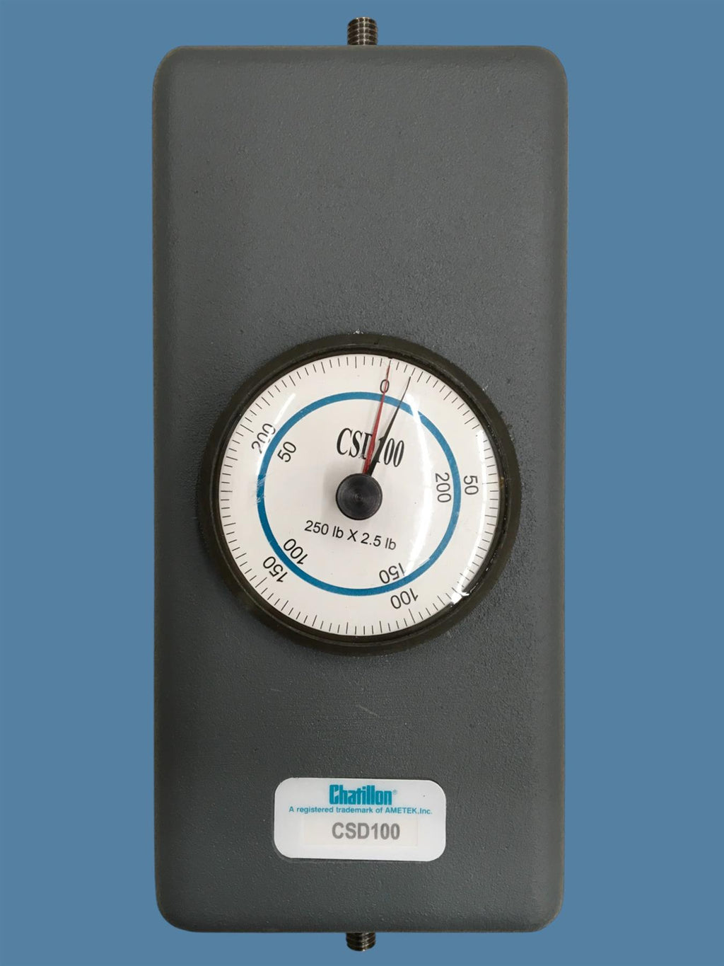 Chatillon CSD100 Analog Force Dynamometer w/ Case (Partial)