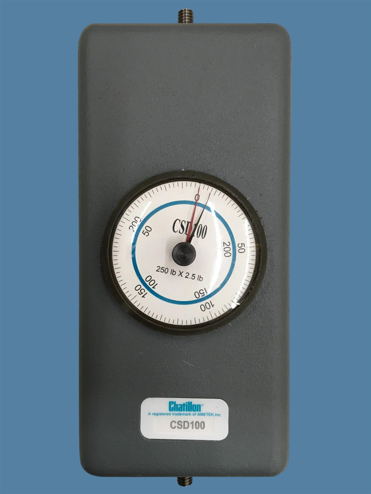 Chatillon CSD100 Analog Force Dynamometer w/ Case (Partial)