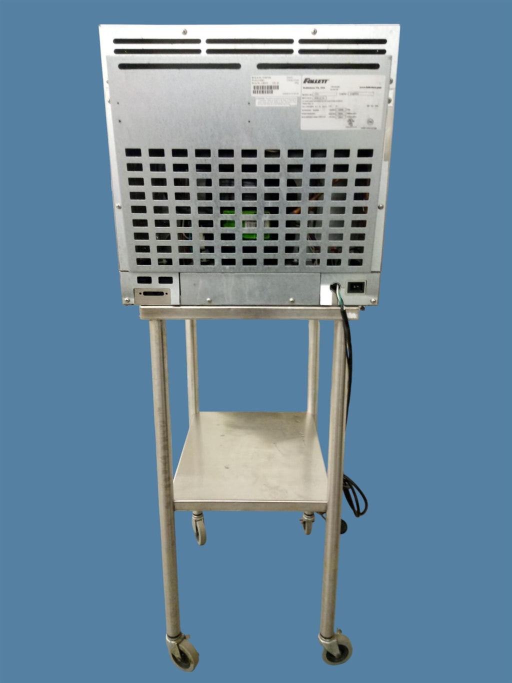 Follett Model FZR1 Medical Grade Freezer with Cart