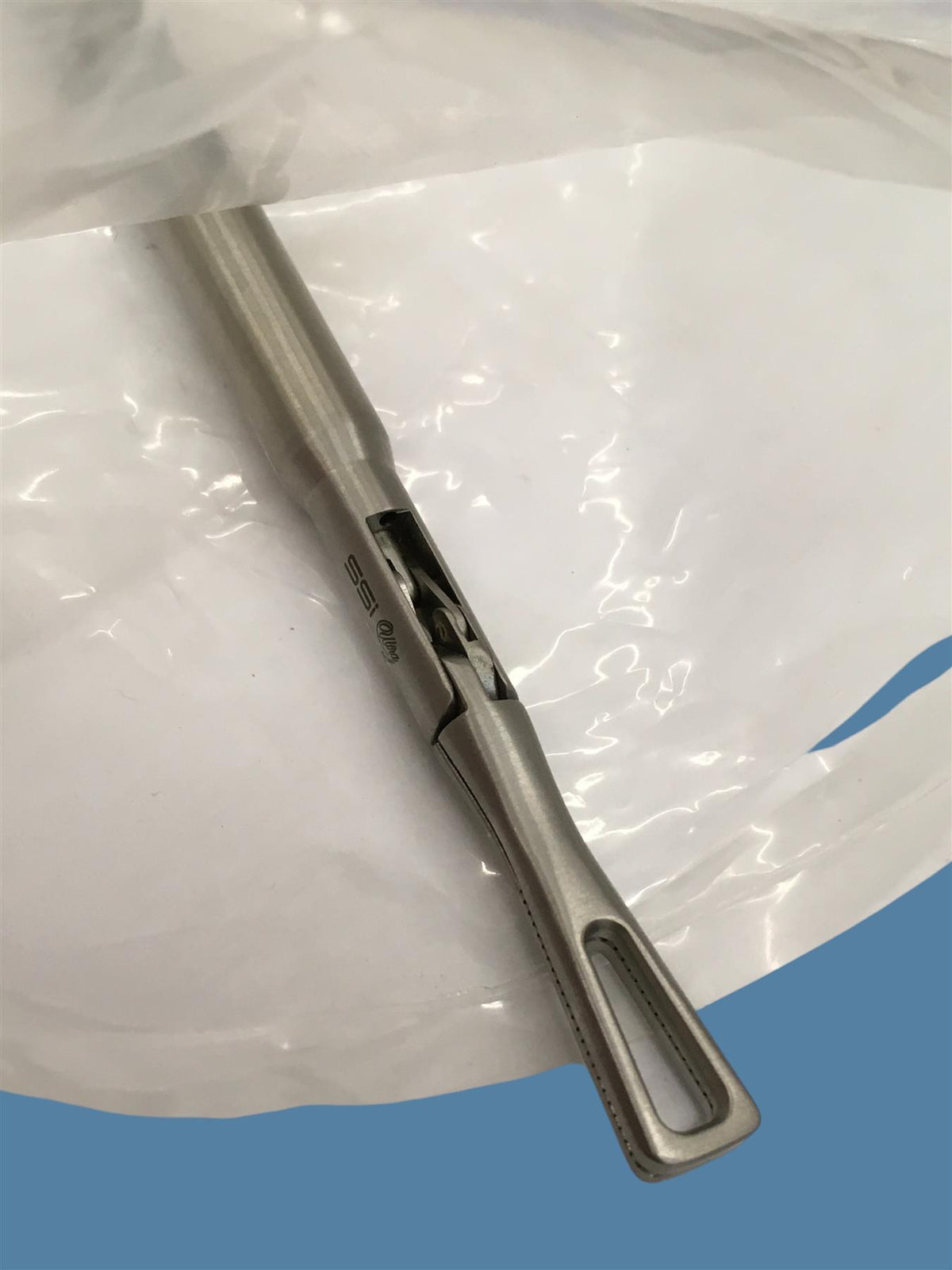 Symmetry Surgical 97-1083RCL Duval Grasping Forceps 10 mm, 45 cm Long Acculok