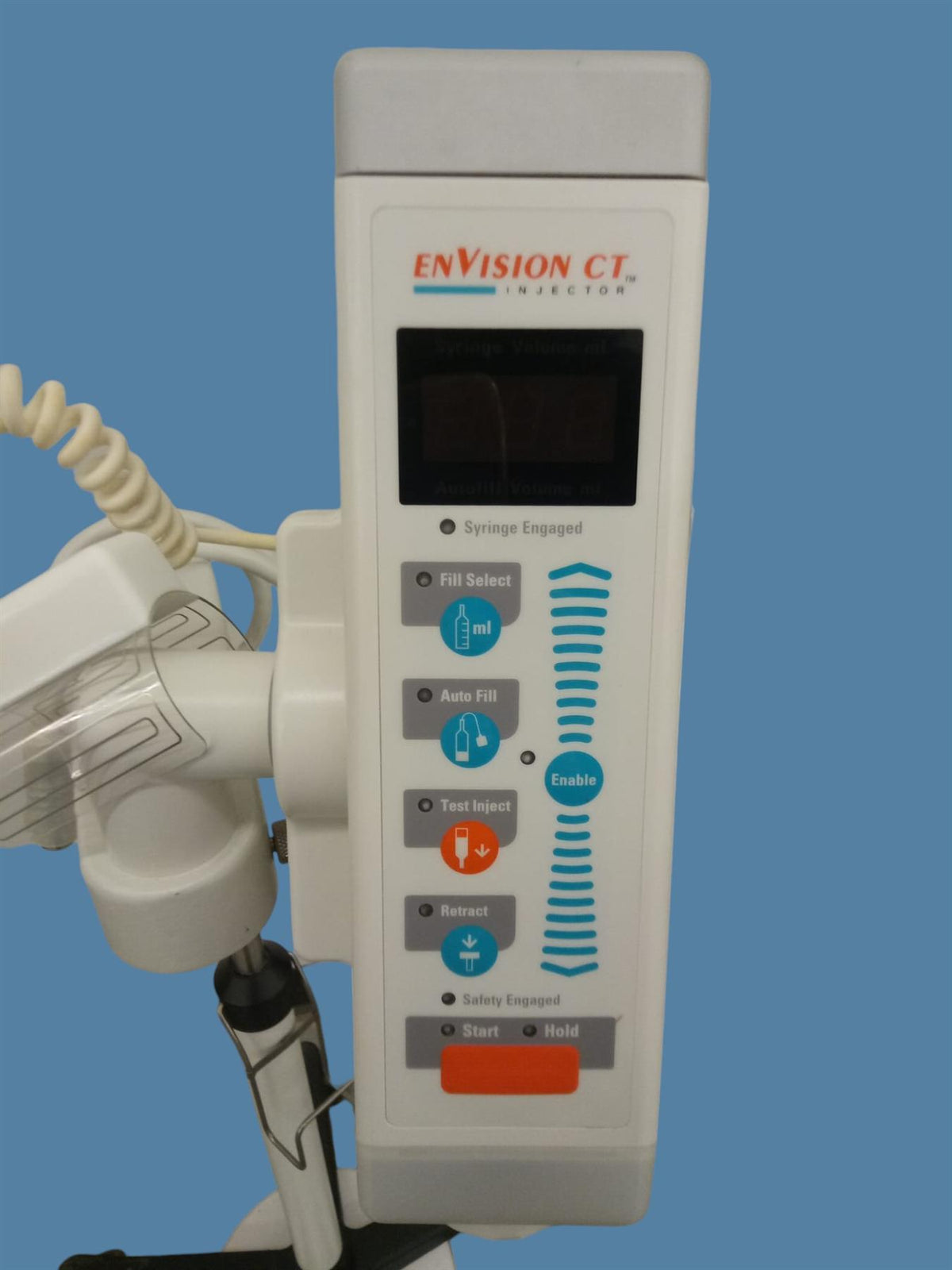 Medrad EHU 700 Envision CT Injector Head w/ Weighted Stand