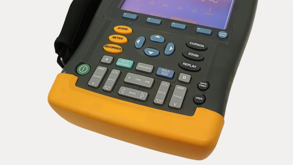 Fluke 192B ScopeMeter Oscilloscope, 60MHz, 500MS/s w/ Charger