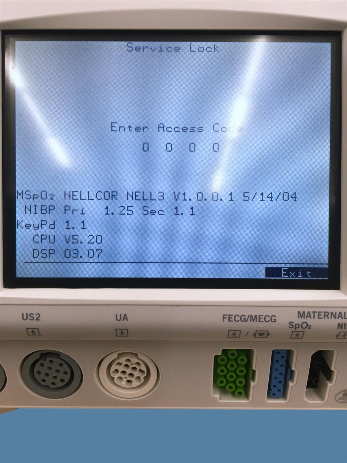 Wipro GE Healthcare 259CX-A Corometrics 250cx Series Fetal Monitor