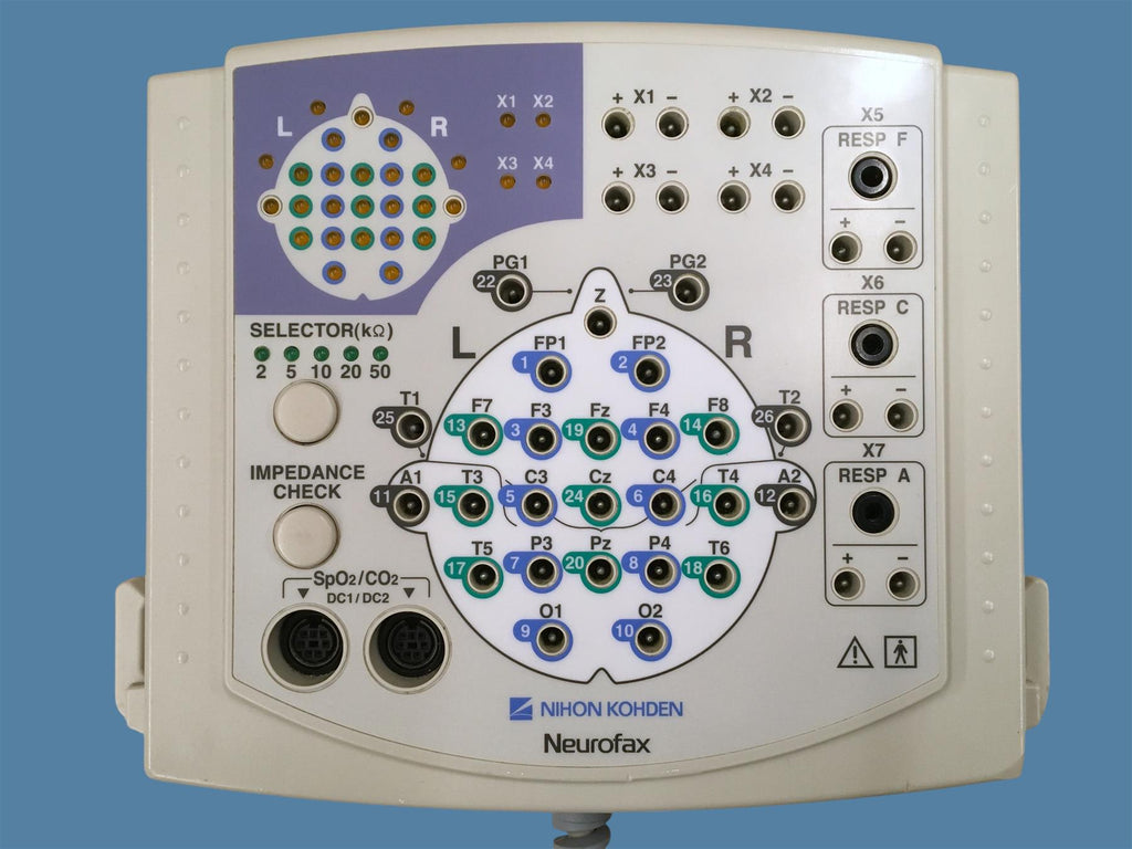 Nihon Kohden JE-921A Neurofax EEG Amplifier / Electrode Junction Box (2008)