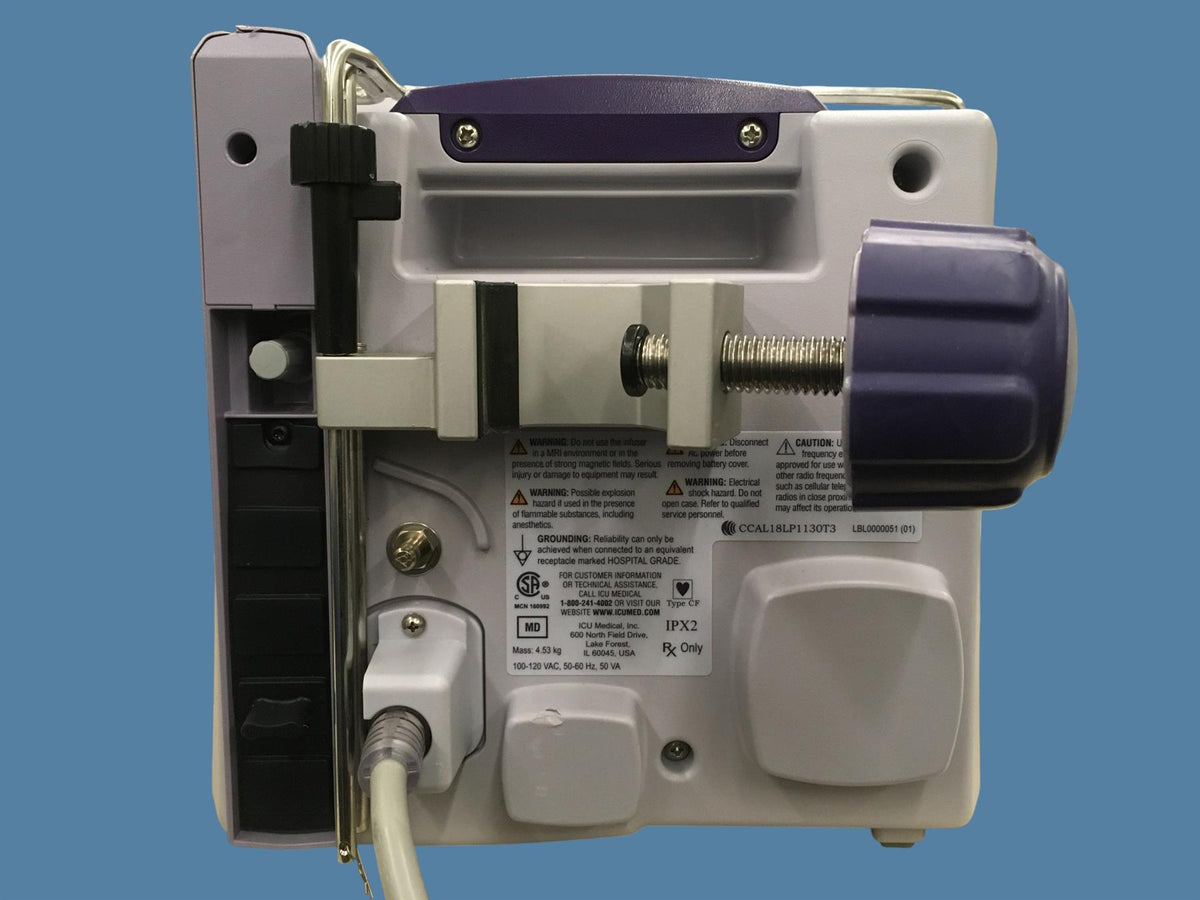 ICU Medical Plum 360 Infuser IV Mini-Pole (2022) w/ Recent Biomed Cert (2024)