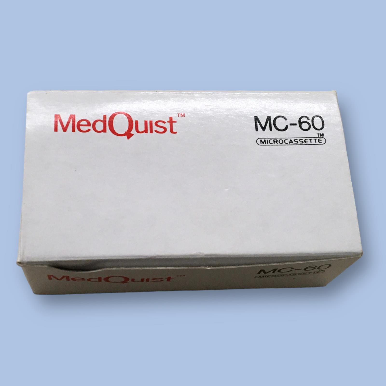 !!!NEW!!!MedQuist MC-60 Microcassette Tapes, Box of 10