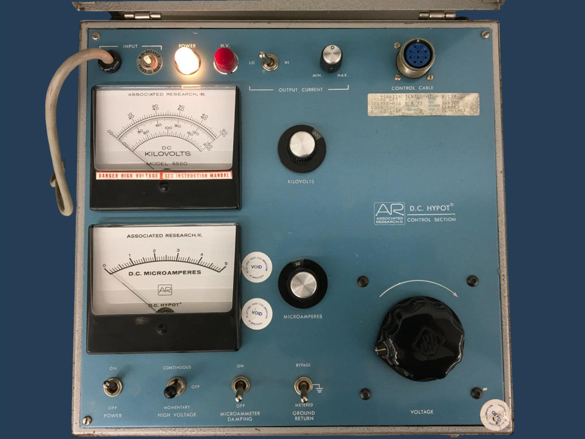 Associated Research DC Hypot Model 5550