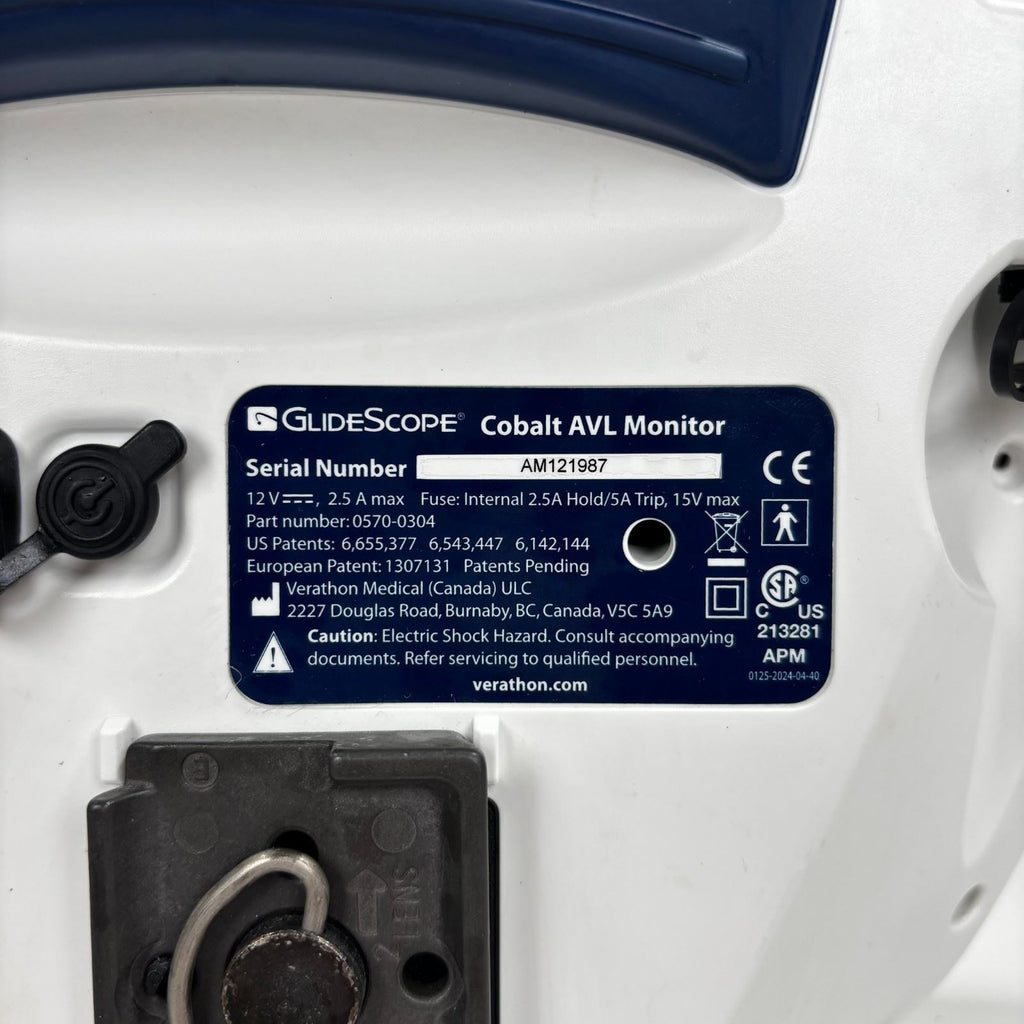 GlideScope Cobalt AVL Monitor 0570-0304