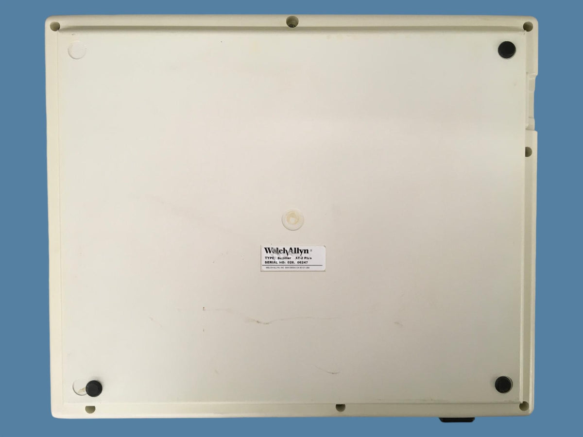 Welch Allyn Schiller AT-2 Plus EKG / ECG Resting Electrocardiograph Console