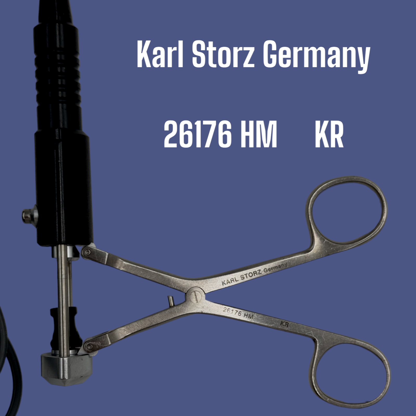 Karl Storz 26176 HM Bipolar Ring Handle 26177HS 26176LA