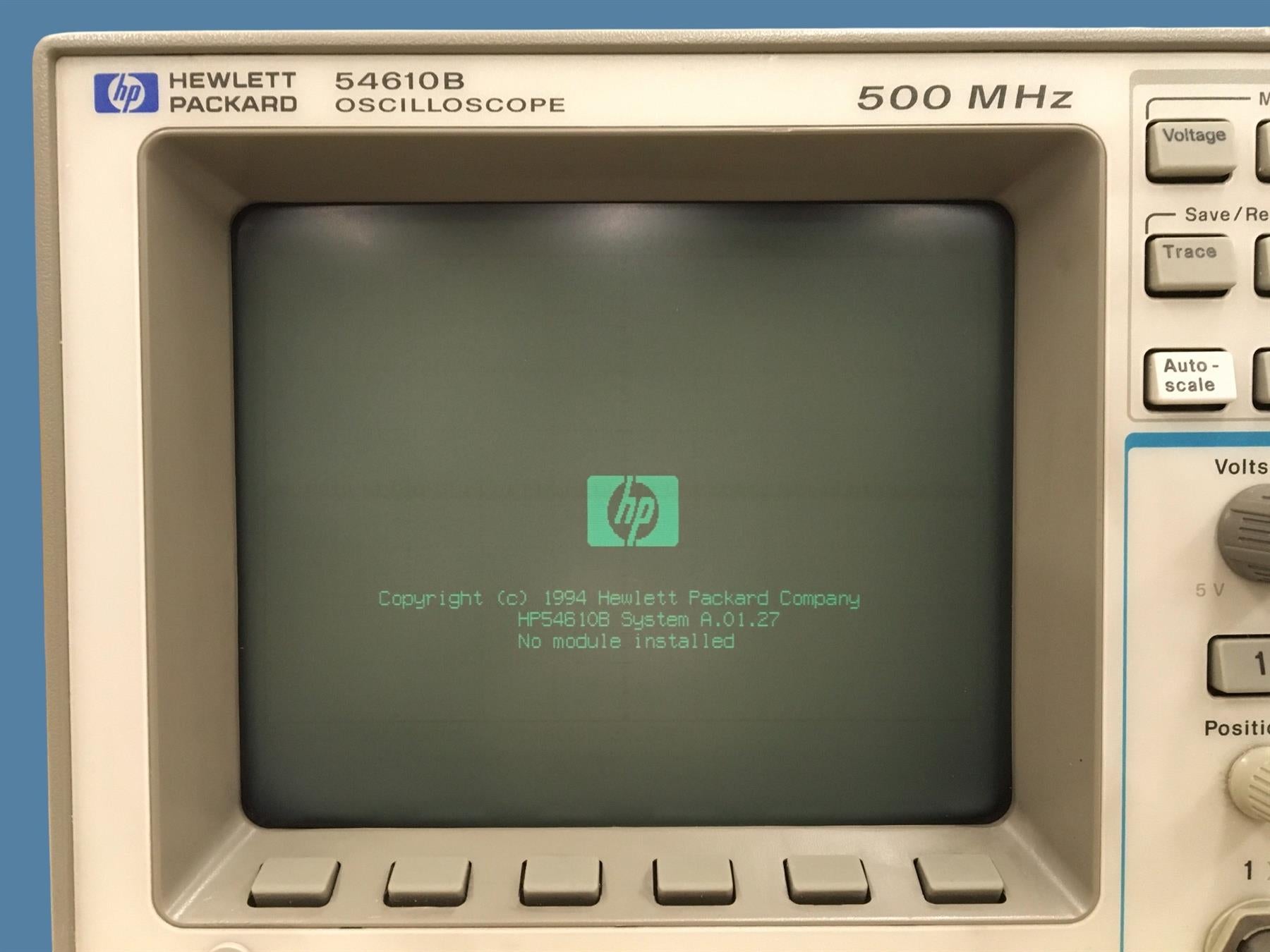 Hewlett-Packard 54610B 500MHz Digital Oscilloscope