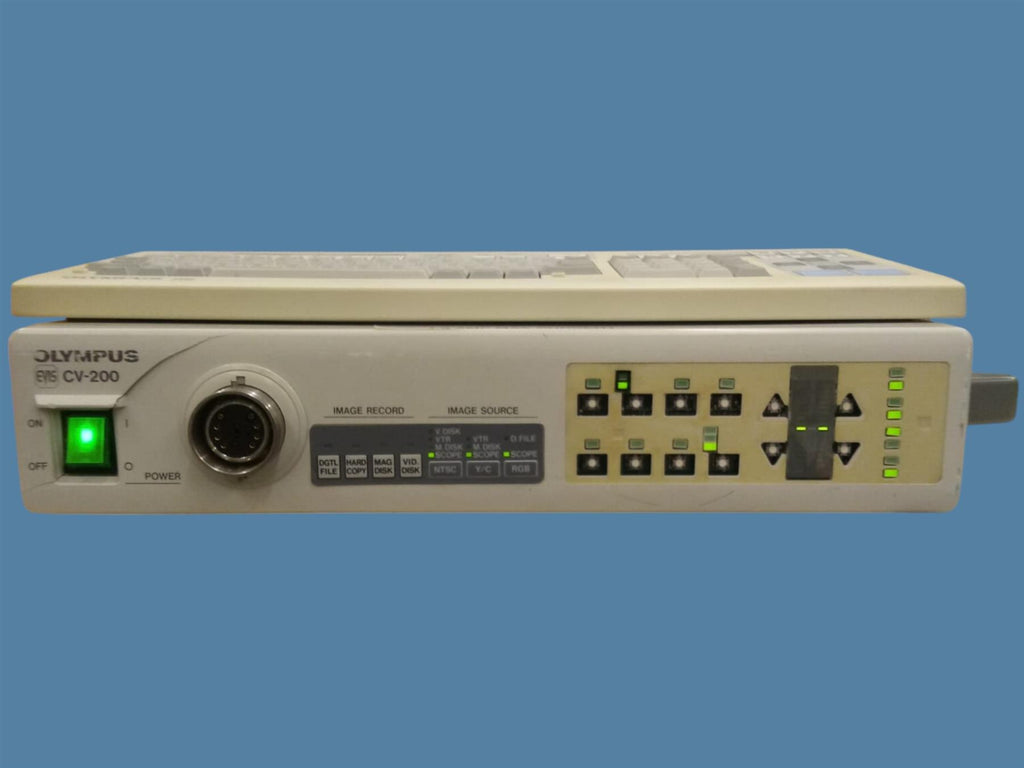 Olympus CV-200 EVIS Video System Center w/ Olympus EVIS Keyboard N860-3751-T103
